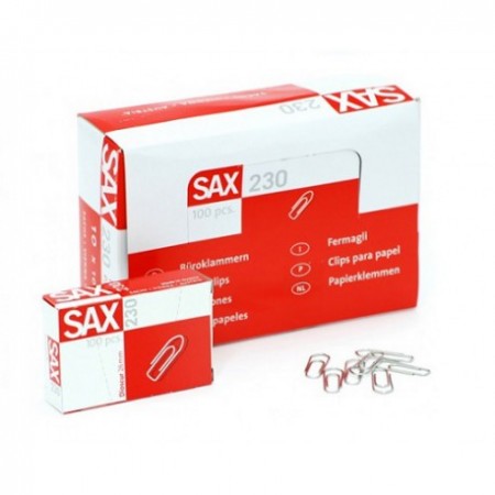 SAX Paper Clips-30mm- 100 pcs